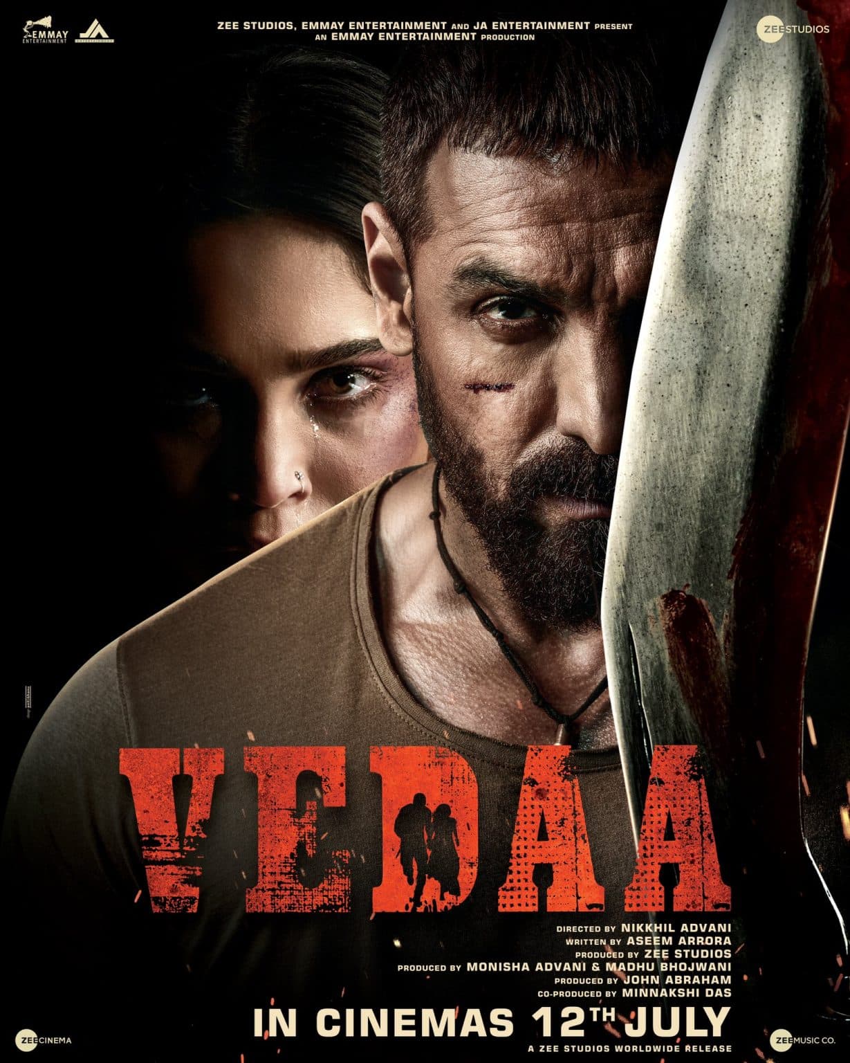 Vedaa World Digital Premiere: John Abraham-Sharvari starrer to be ...