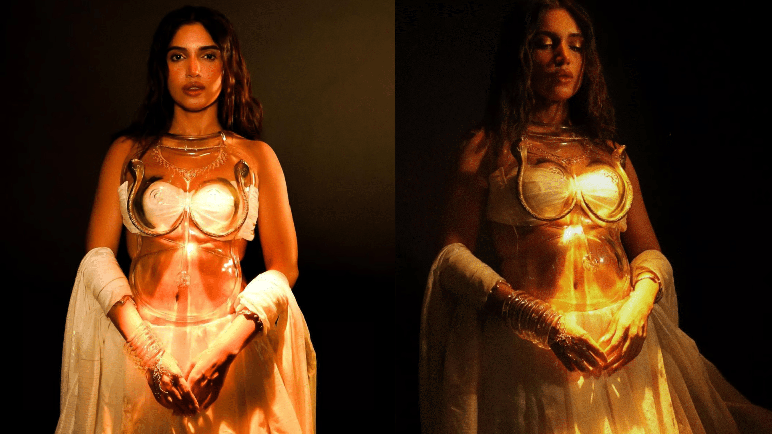 Bhumi Pednekar's Bold 'Naagincore' Look at GQ Awards Sparks Internet Frenzy