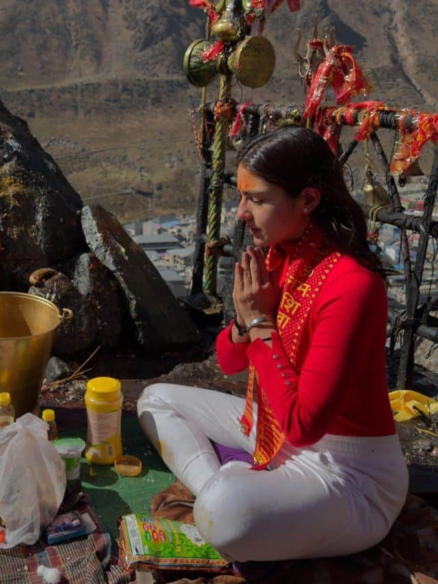 Sara Ali Khan’s Diwali visit to Kedarnath will make you want to take a trip to the hills too