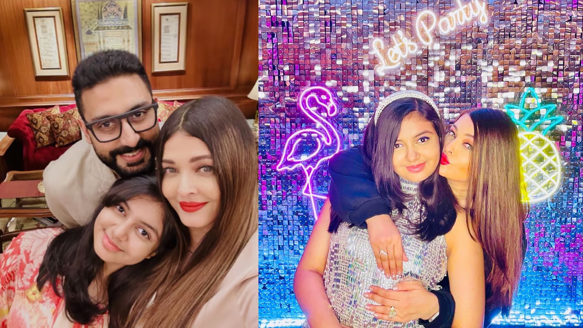 Abhishek Bachchan & Aishwarya Rai Bachchan divorce rumours untrue? Actor  reunites with Aish for daughter Aaradhya's birthday bash - watch