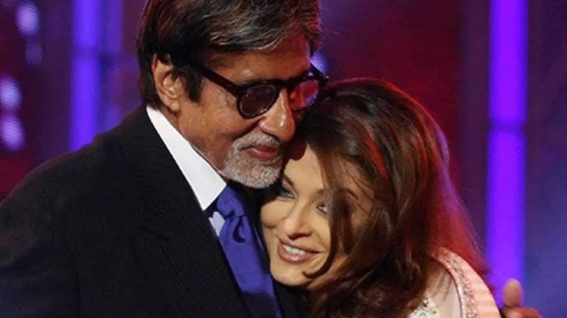 Amitabh Bachchan and Aishwarya Rai