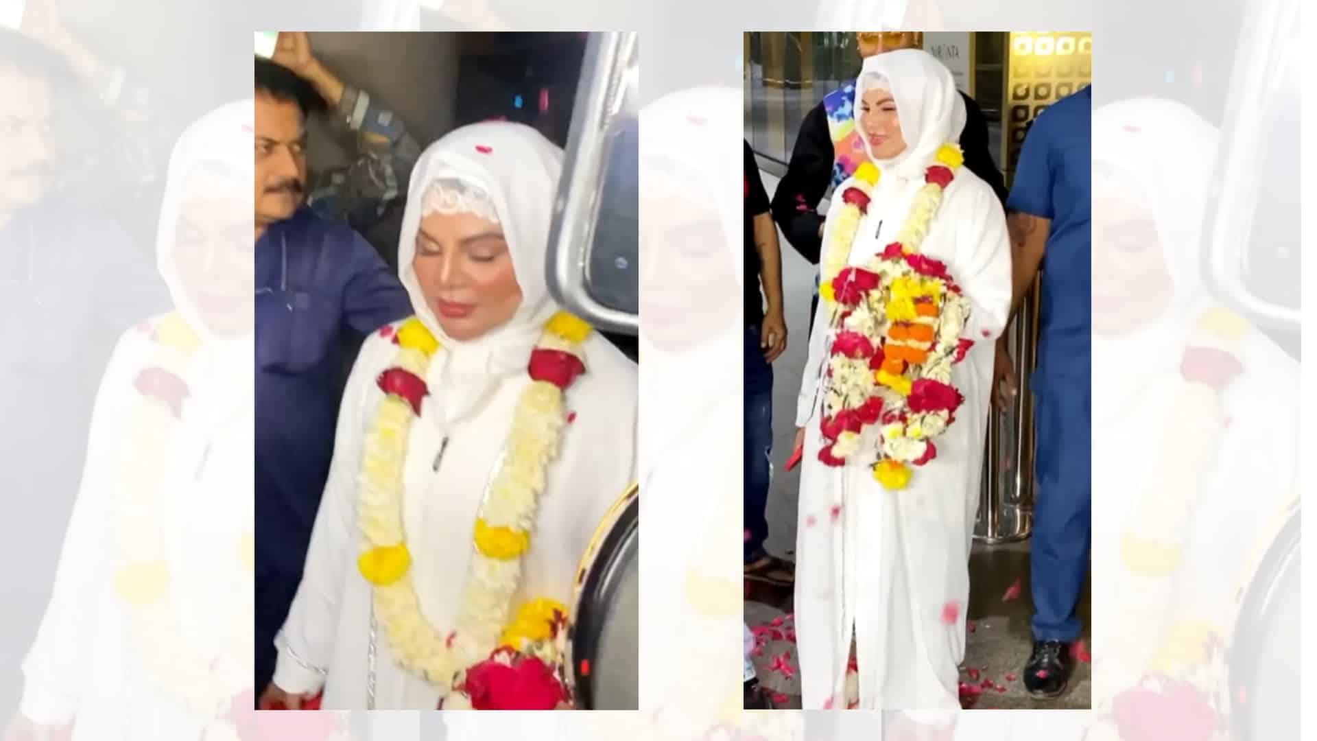 Rakhi Sawant is back with a typical RS antic! Asks paps to call her Fatima