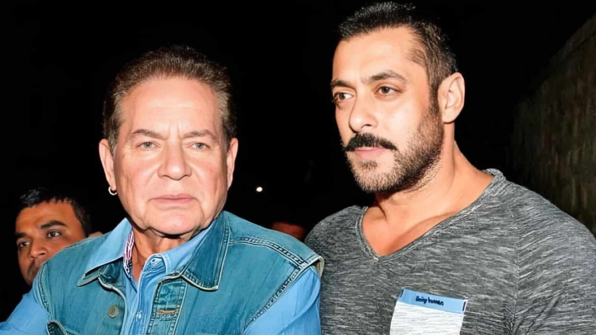 Salman Khan and Salim Khan