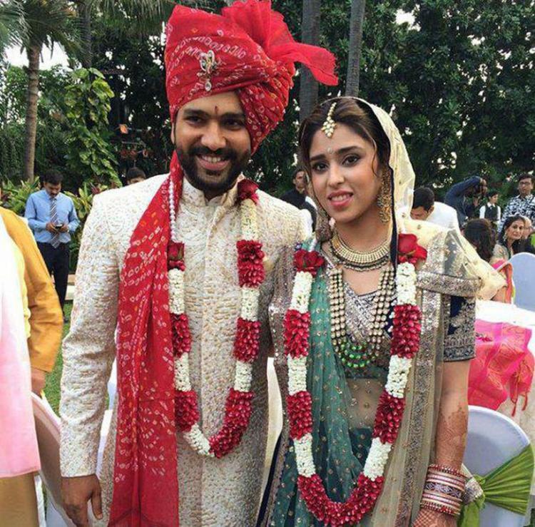 Ritika Sajdeh Real Xxx Video - Mr and Mrs Sharma: Rohit Sharma Weds Ritika Sajdeh - Masala.com
