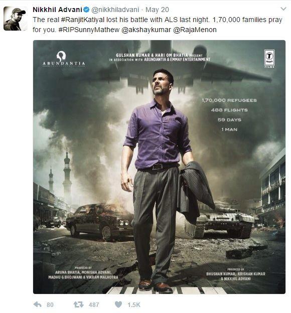 Man who Inspired Akshay Kumar’s Airlift Passes Away