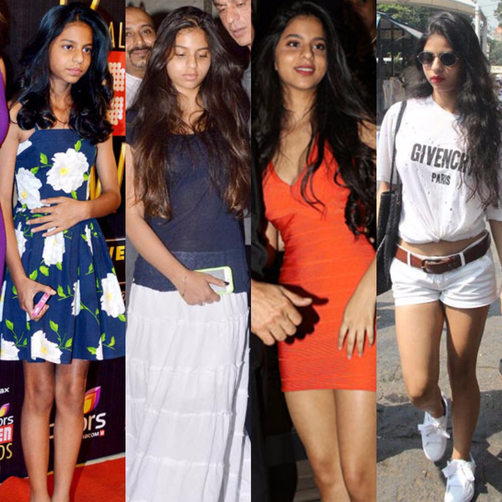 Heres How Shah Rukh Khans Beautiful Daughter Suhana Khan Transformed Over The Years Masala 