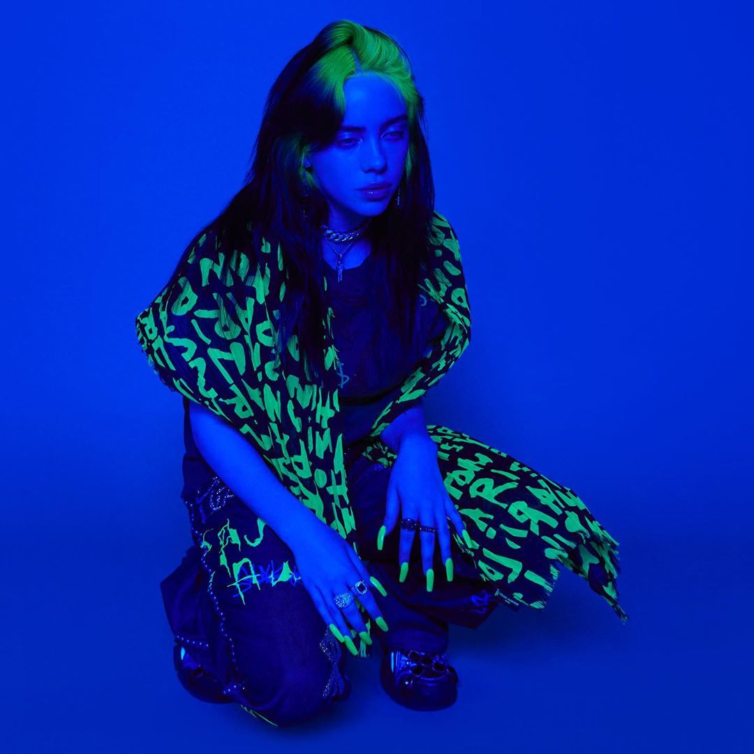 Billie Eilish Makes Statement In Latest Neon Look - Masala