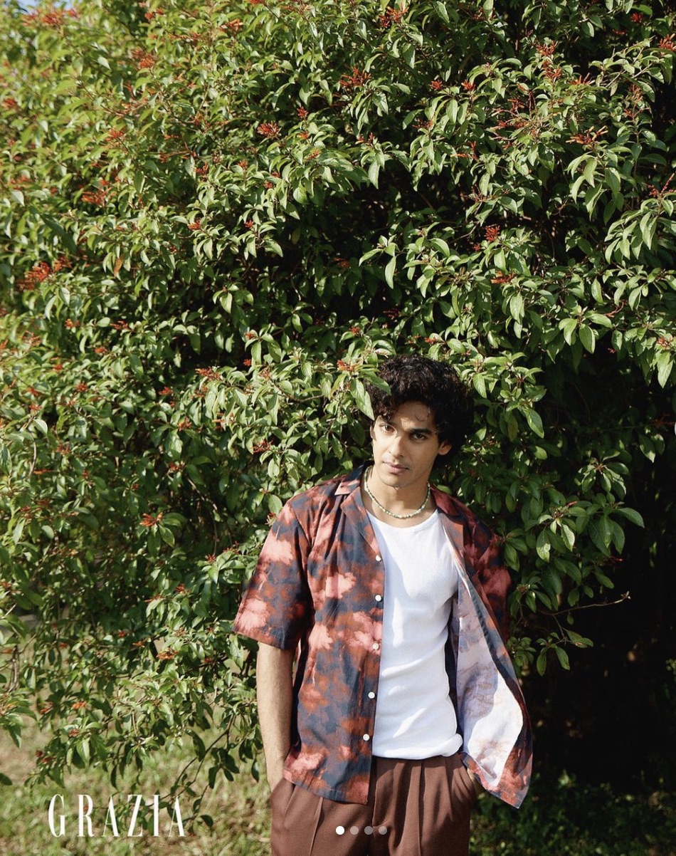 Ishaan Khatter takes us behind the scenes of his Grazia India ...