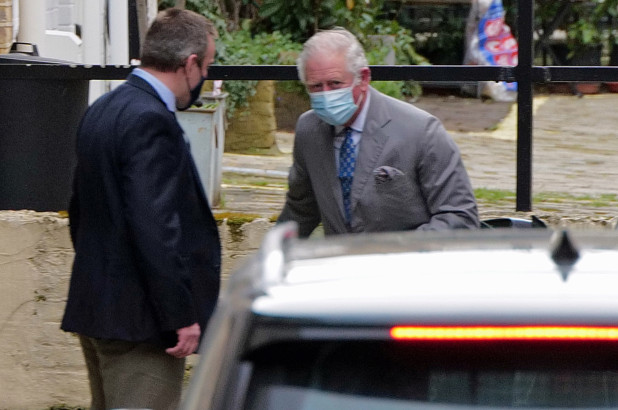 Prince Charles Pictured With Tears In His Eyes After Visiting His Sick Father Prince Philip In Hospital Masala Com