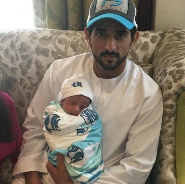 Dubai's crown prince Sheikh Hamdan is a proud new father of twins Masala