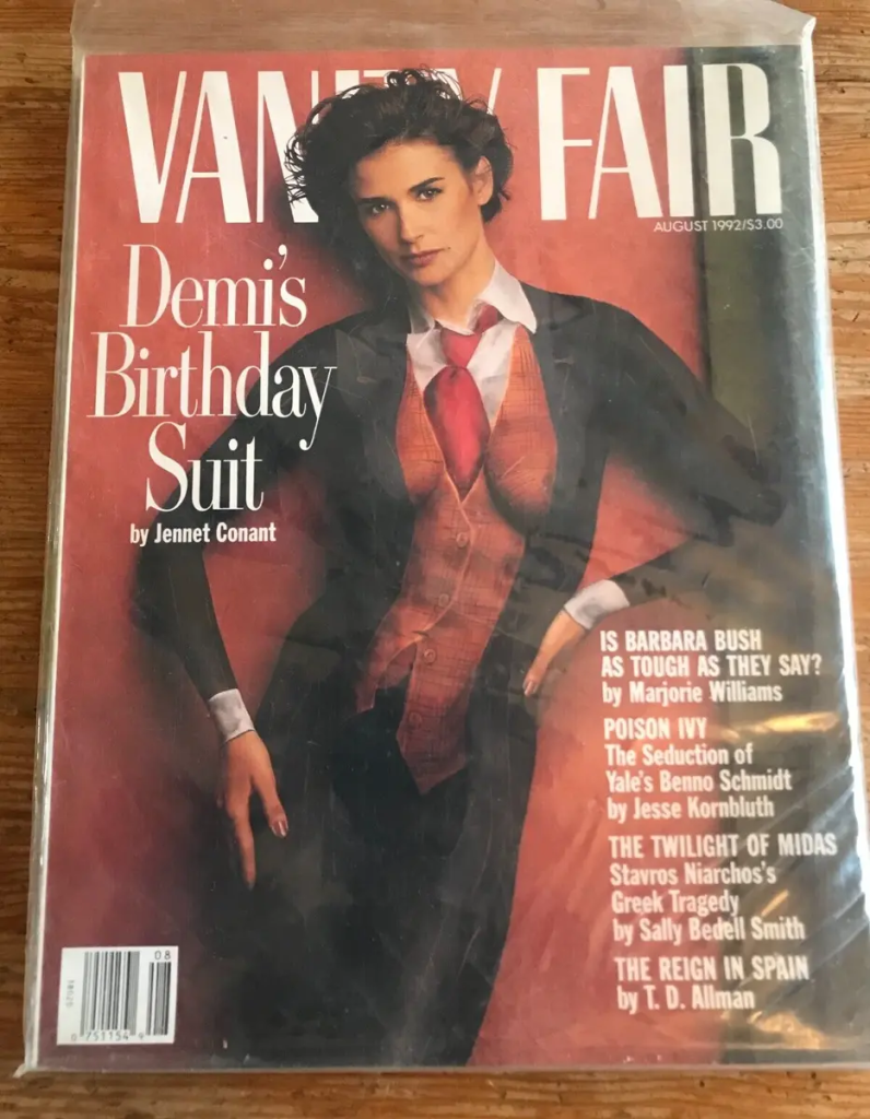 Pooja Bhatt says she was inspired by Demi Moore for her controversial 90s  magazine cover in NOTHING but body paint - Masala