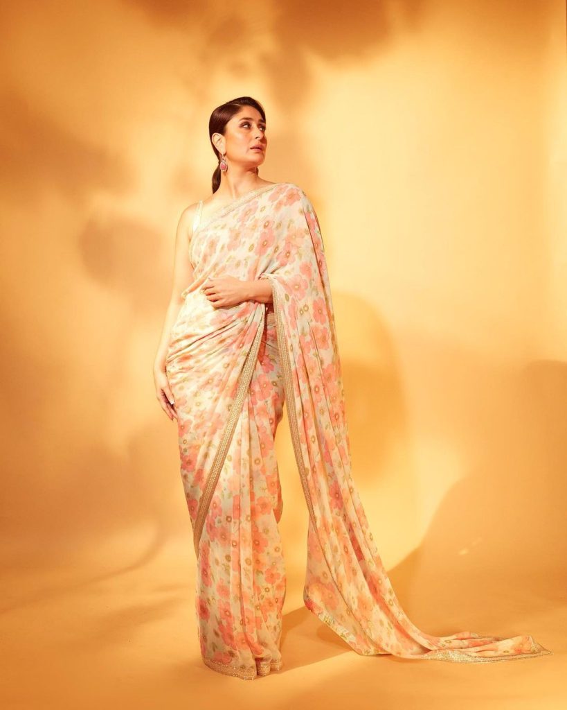 Kareena Kapoor exudes fall vibes with a gorgeous Sabyasachi floral ...