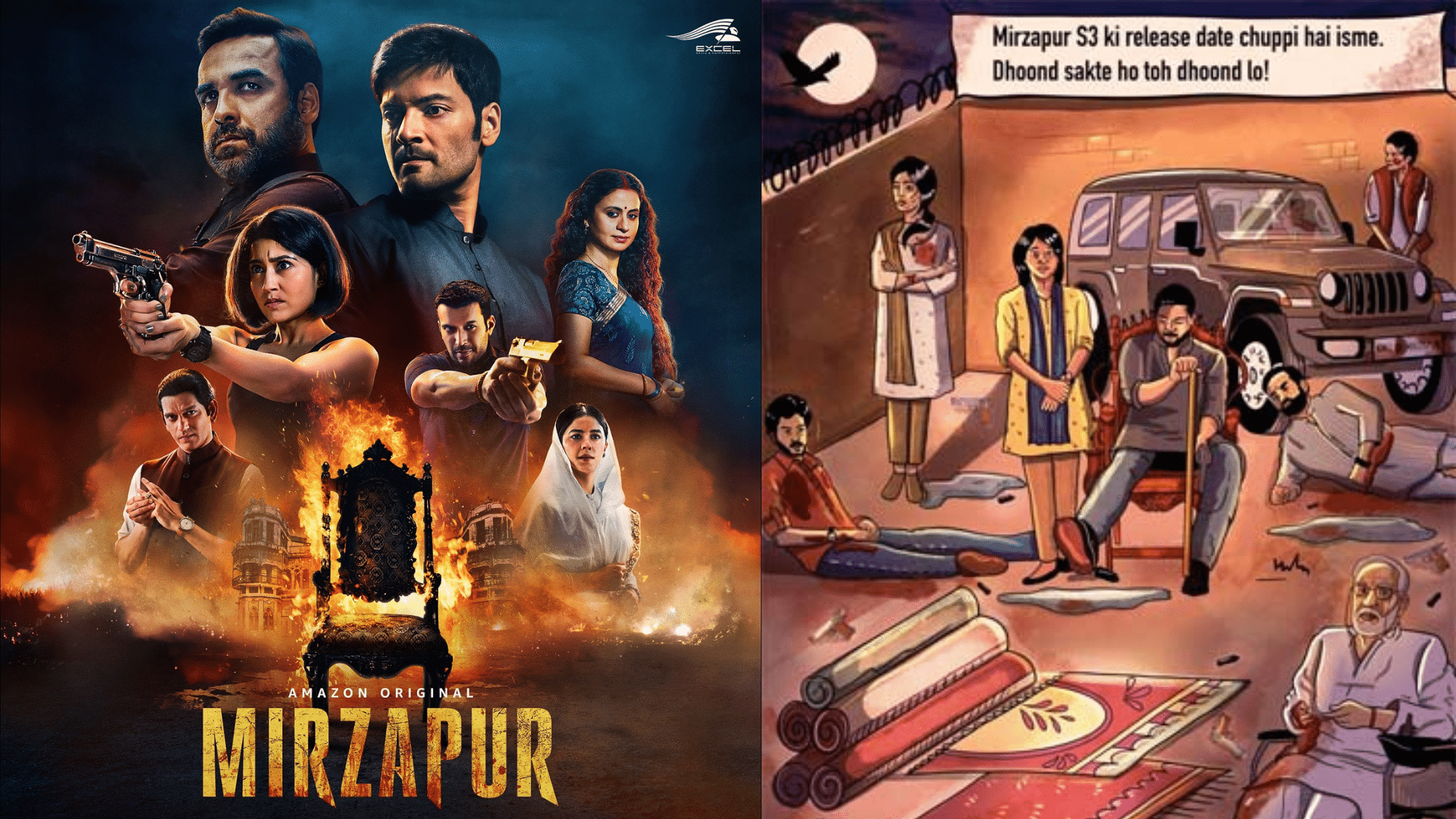 WATCH! Mirzapur Season 3 release date announced, and we must admit it is a  marketing genius!