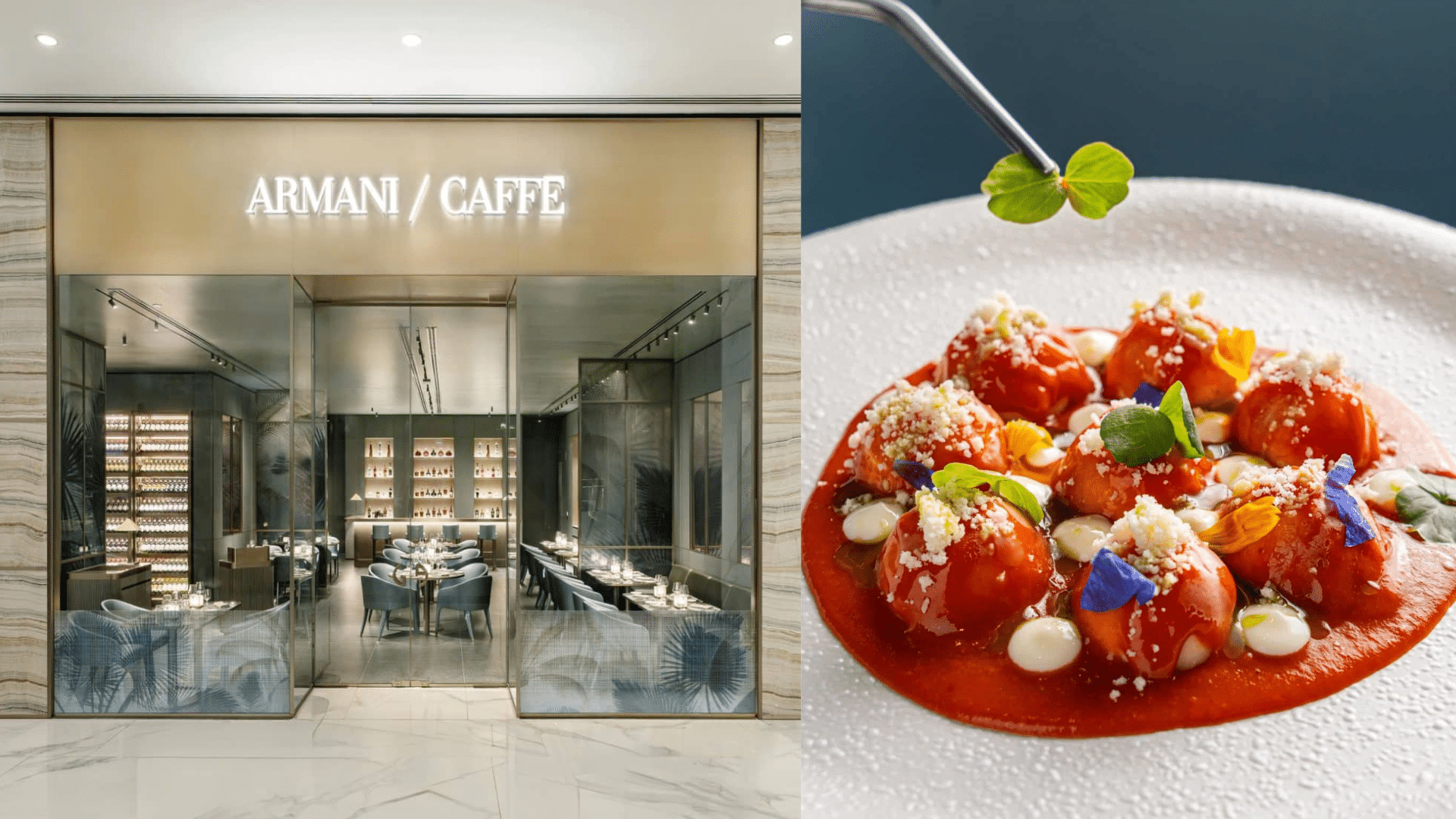 Armani Caffè launched in Mumbai: Why just wear it when you can eat it ...