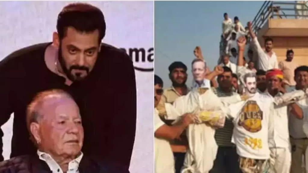 Salman Khan And Salim Khan's Effigies Burnt By Bishnoi Community After ...