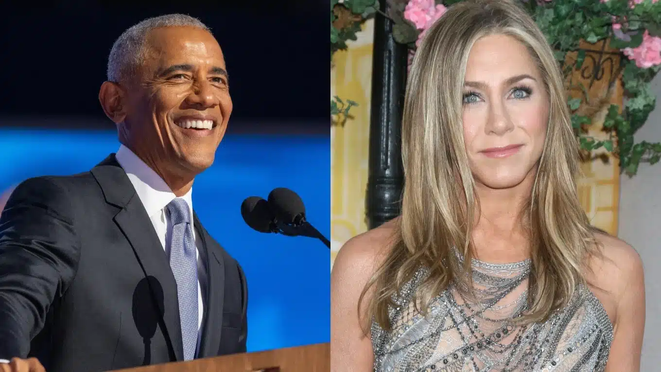 When Jennifer Aniston reacted to her affair rumours with former US president Barack Obama “Some cheesy tabloid is going to make up a story and…”